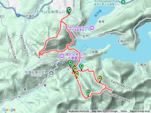 雙石縱走+油井窩山O型