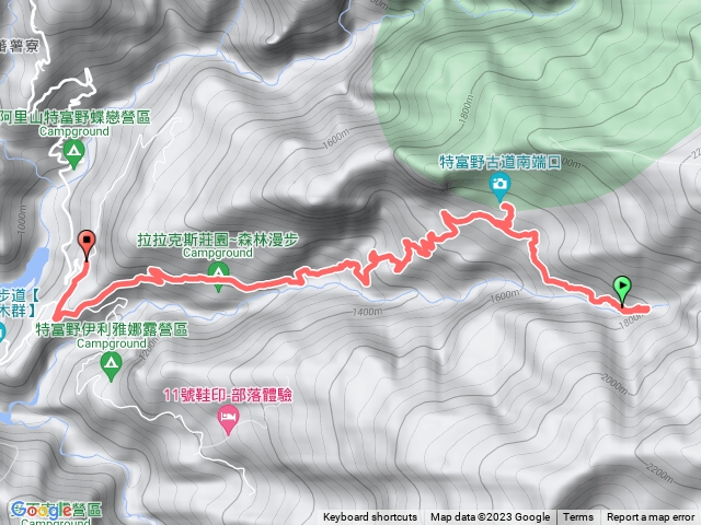 特富野南端暨神木之旅