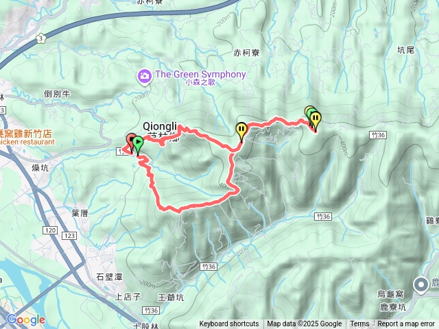 飛鳳山逆向環形(石壁潭段起登)預覽圖