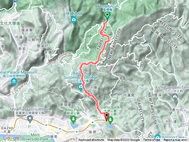 台北大縱走第四段