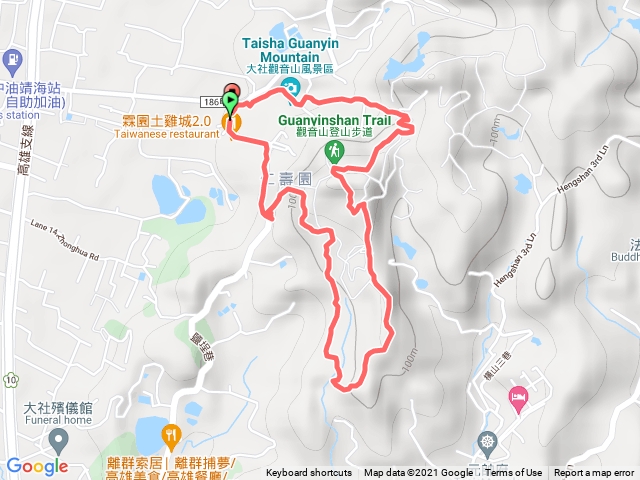 南山神獸任務大社觀音山步道