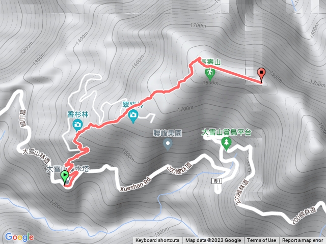 肥崠山（長壽山）外加夫妻樹