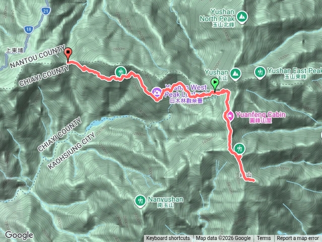 玉山南峰、東小南山預覽圖