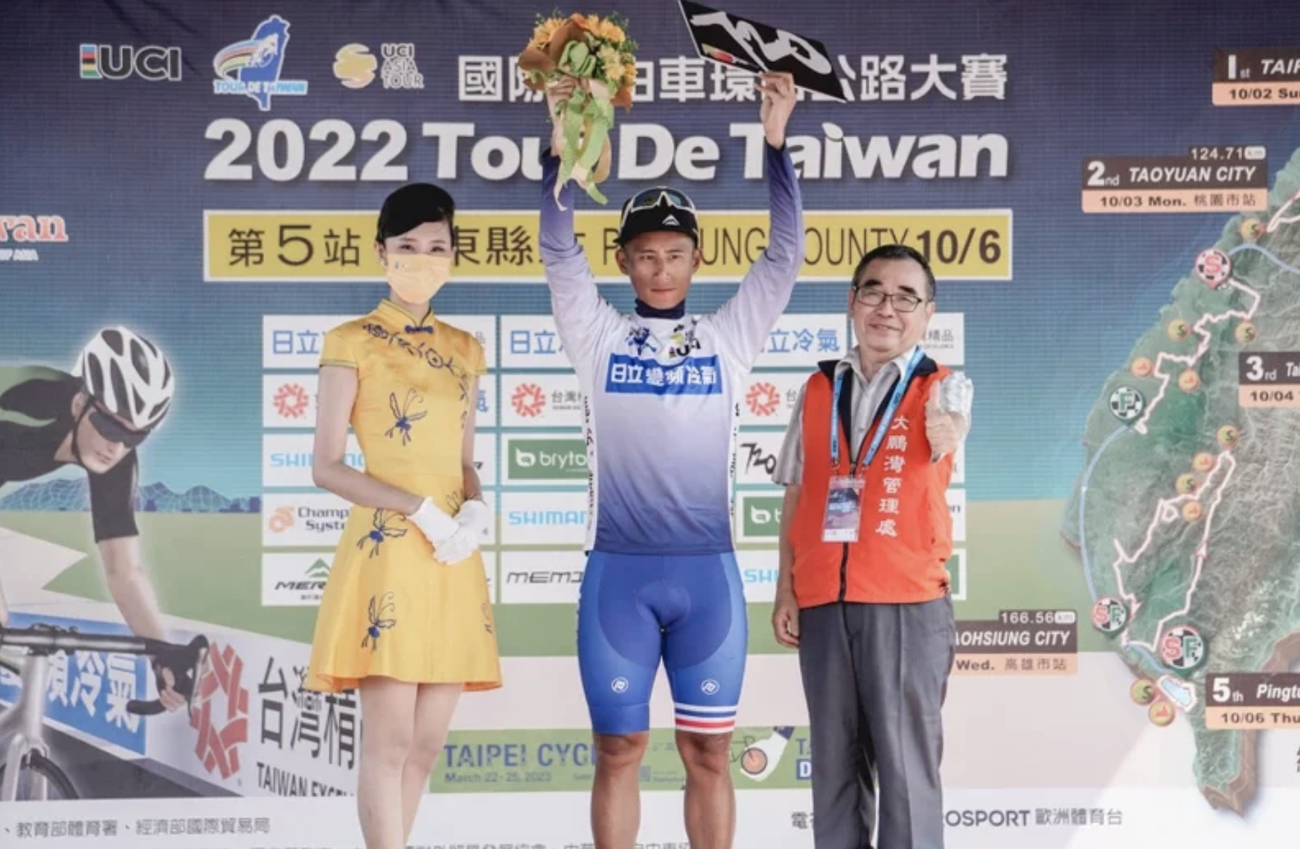 【賽事】史上第一次！國際自由車環台賽 馮