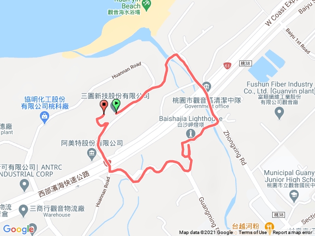 白沙岬燈塔步道預覽圖