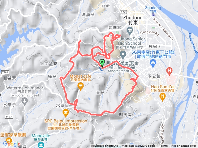 竹東三山O型連走