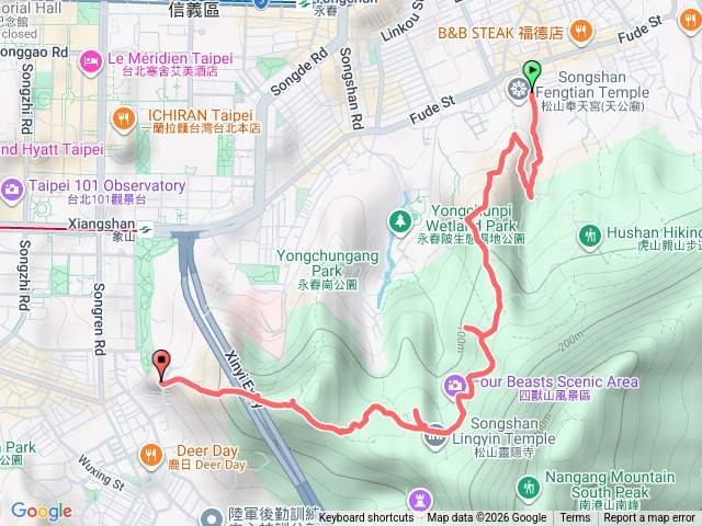 四獸山連走預覽圖