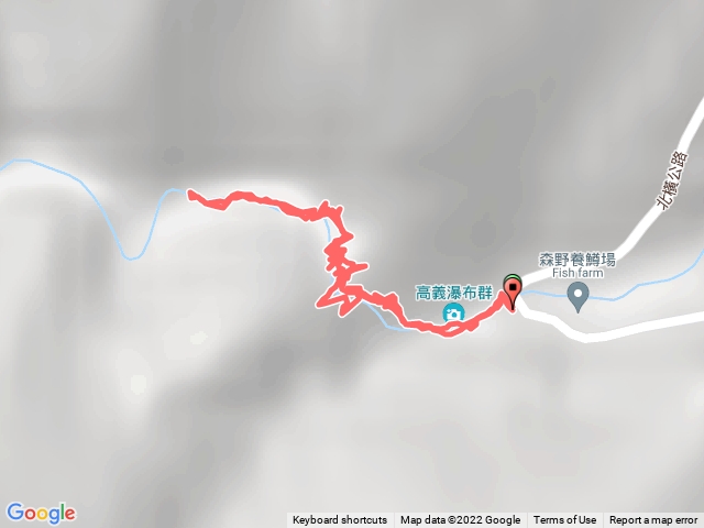 北橫寶里苦溪溯溪