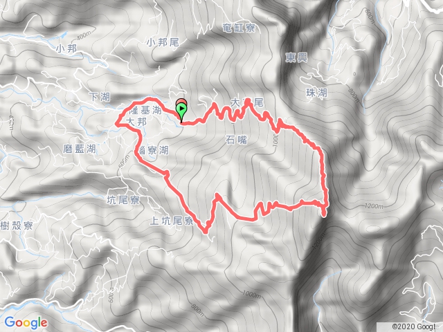 2019-1103馬那邦山北線去南線回