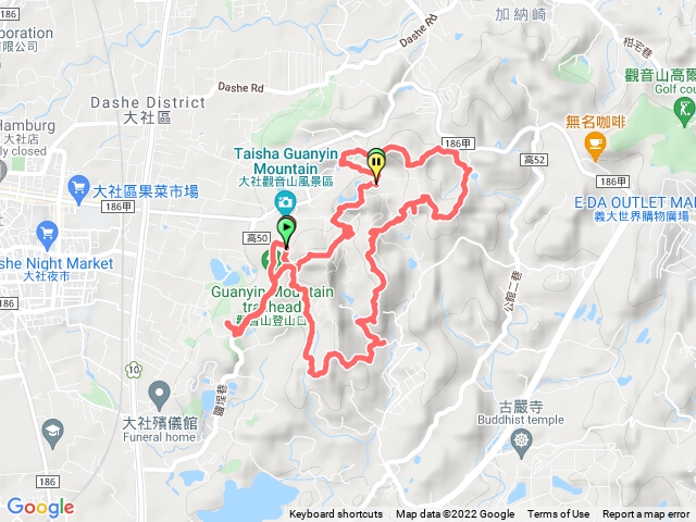 大社觀音山21連峰