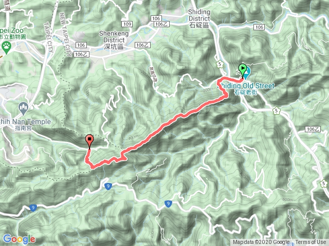 筆架連峰二格山從草湳出