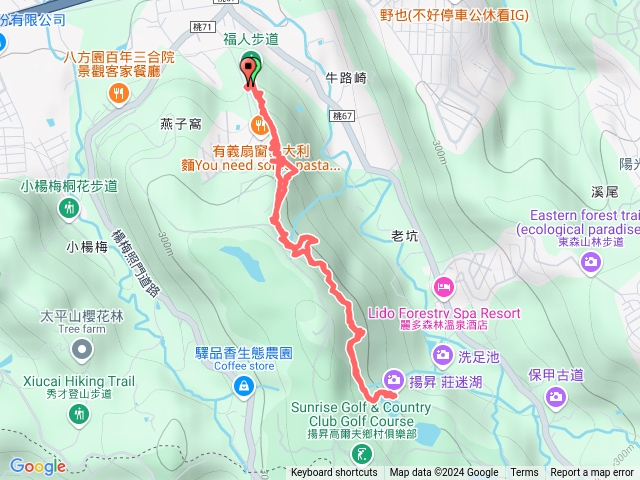 楊梅福人登山步道