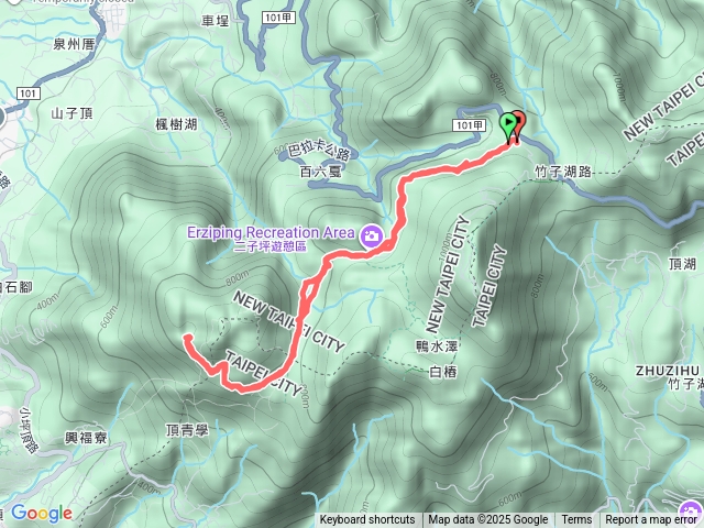 二子坪向天池
