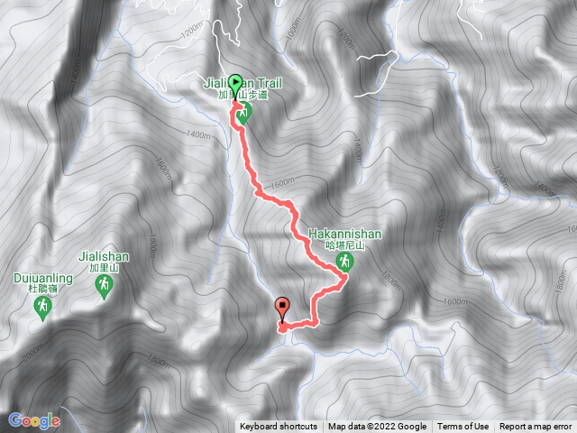 哈加縱走兩天一夜Day1