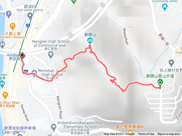 新店獅頭山（小獅山）步道