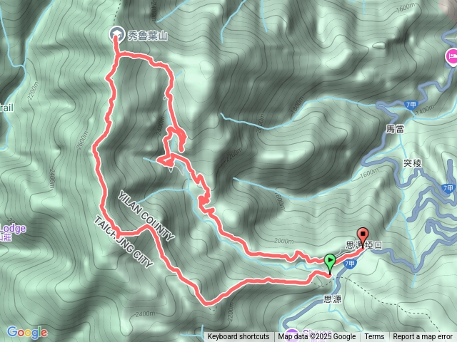 114/11/30羅秀縱走(羅葉尾山-秀魯葉山)預覽圖