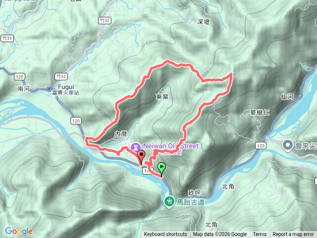內灣三山O遶