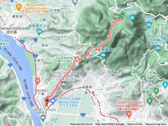 台北大縱走第一段