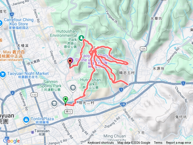 虎頭山3進停機坪