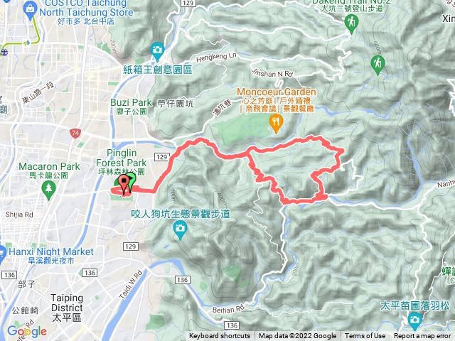 20221127台中太平東南坑山