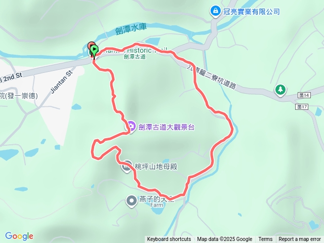 20251206劍潭古道-＞大龍村O形縱走預覽圖