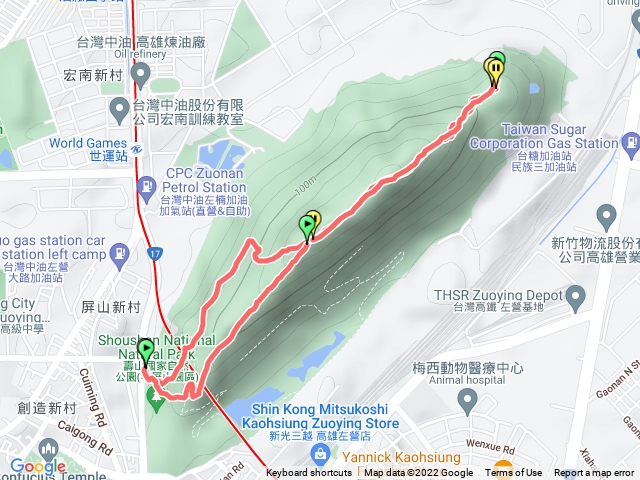 翠華路半屏山