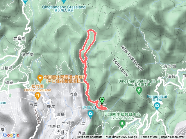 登峰圳、外雙溪古道、荷蘭古道