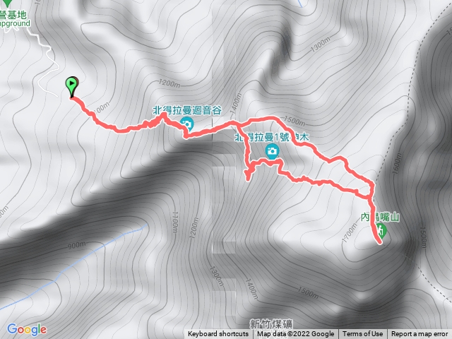 北得拉曼+內鳥嘴山 2022-1203