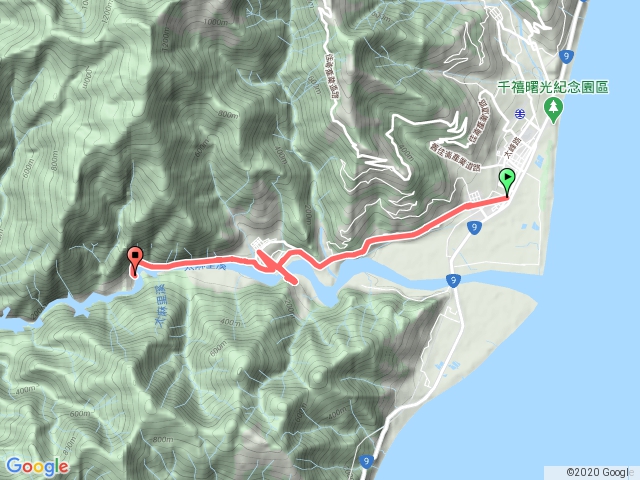 太麻里火車站到金峰溫泉入口