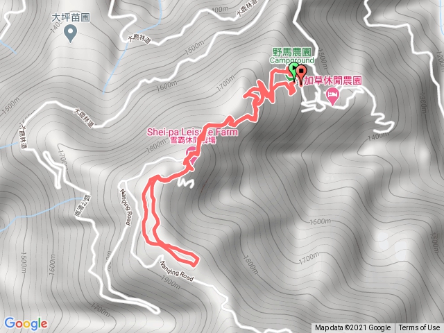 2020.08.16野馬露營區上雪霸休閒農場