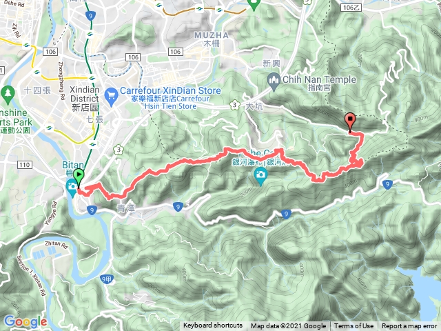 小獅山到草湳