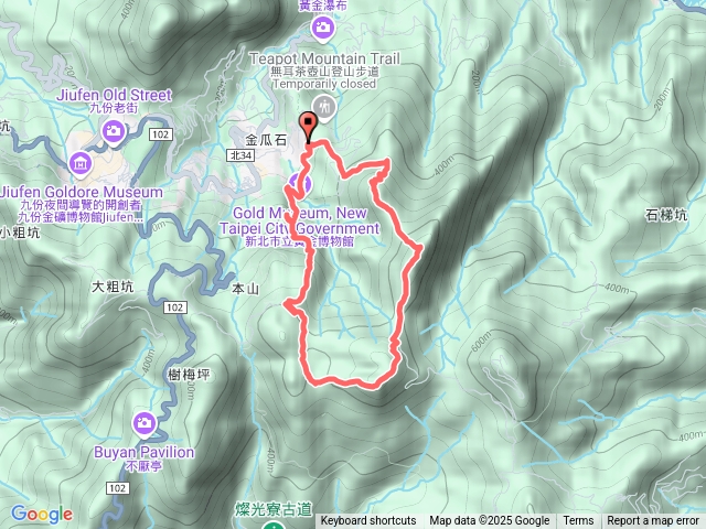 無耳茶壺山-半屏山-燦光寮山繞o預覽圖