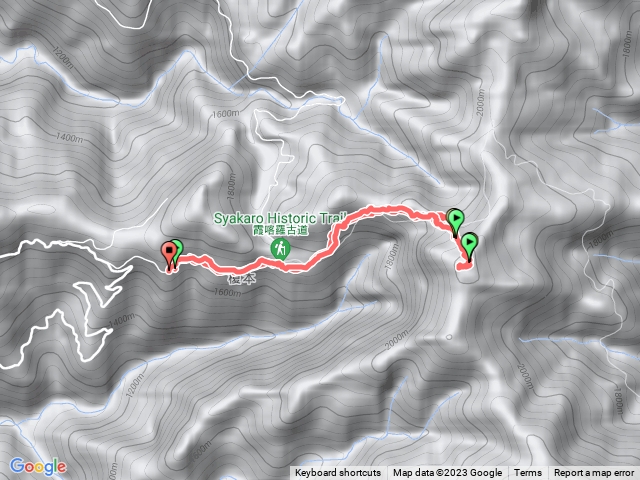 霞喀羅古道石鹿大山預覽圖