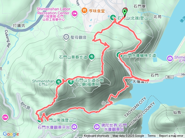 石門山太平山小粗坑山