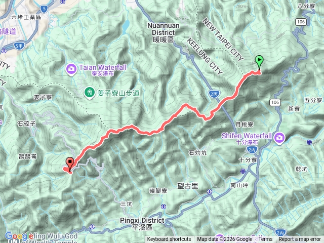 五分山-五分山西峰-頂子寮山-望古山-荖寮山-中窯尖-姜子寮山-石硿大崙-盤石嶺預覽圖
