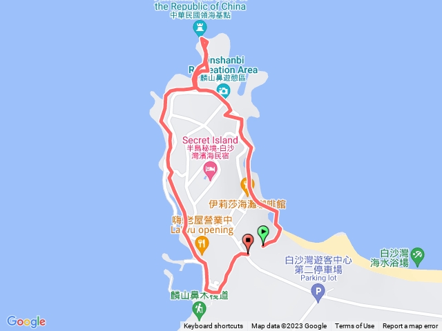 麟山鼻岬角步導