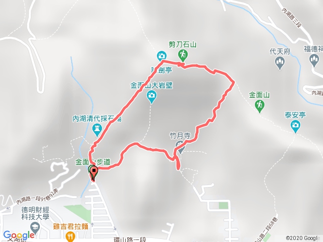 金面山環山步道