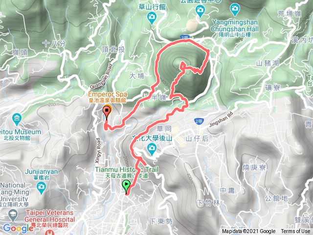 天母古道紗帽山橫嶺古道優質串走