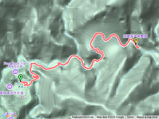 2025211惠蓀林場北港溪單車行