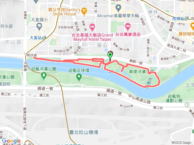 美堤河濱公園步道