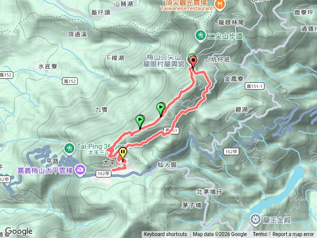 雲嘉三連峰