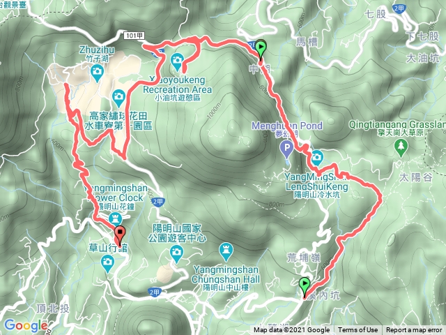 2021絹絲-小油坑-竹子湖