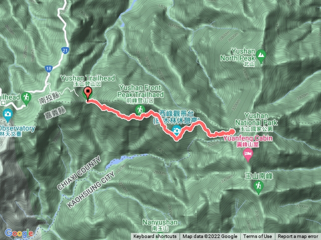 排雲山莊二日遊