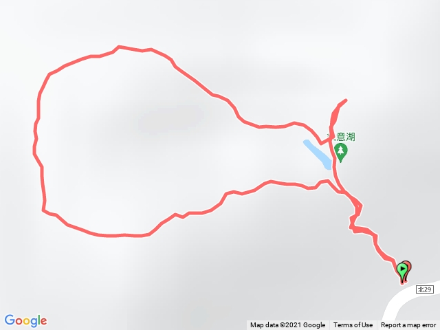 如意湖柯子林山金明山O型