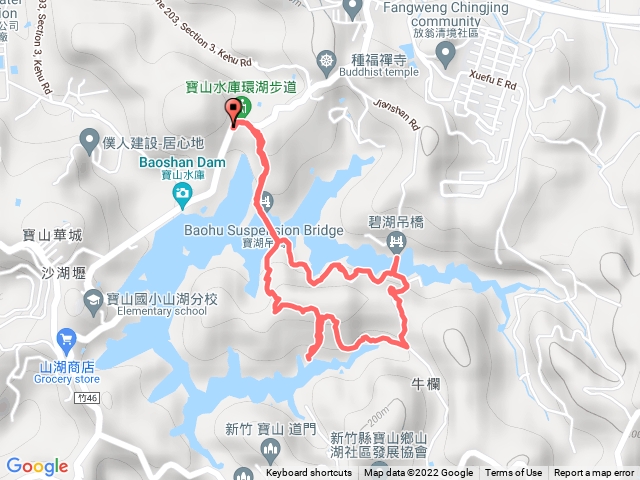 寶山水庫環湖