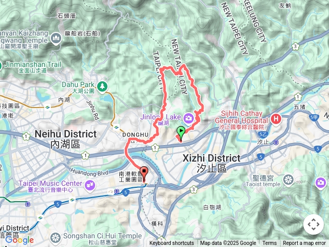 金龍湖、學頭坡山、內溝山出東湖賞櫻預覽圖