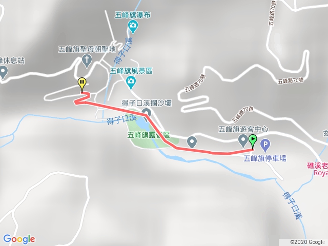 聖母山莊+五峰旗瀑布