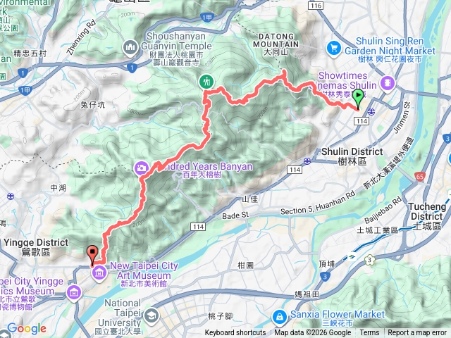 樹鶯縱走預覽圖