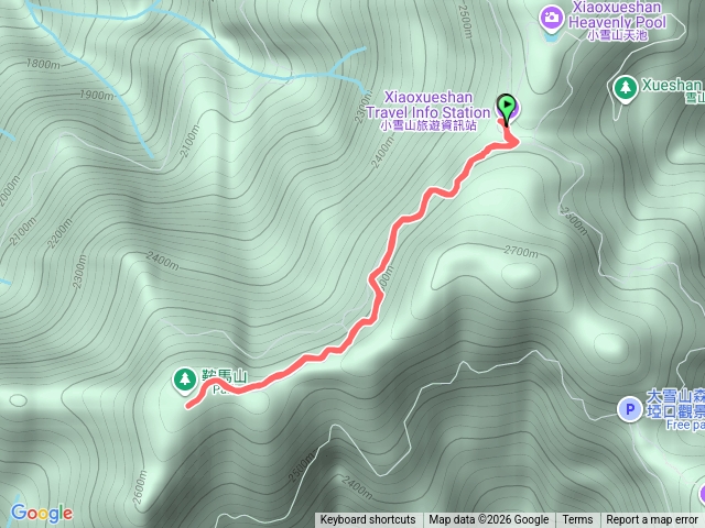MJ走稍來山大雪山步道