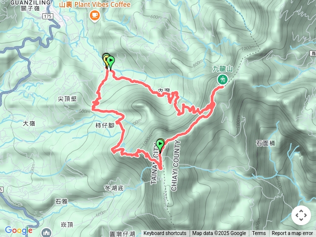 九龍山.大凍山O繞